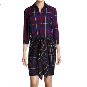 L’agence Kylie plaid dress 4